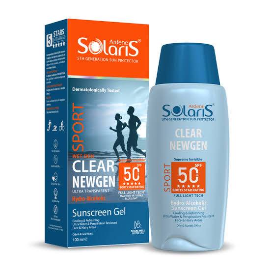 ضدآفتاب اسپورت سولاریس SPF 50+ | بافت خنک و ضدآب مناسب پوست‌های چرب و ورزشکاران