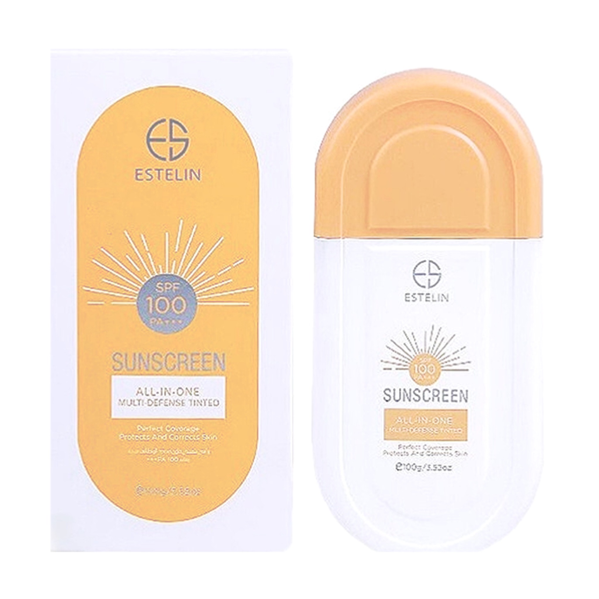 ضدآفتاب تینتی 100 میل استلین SPF 100 | پوشش رنگی، محافظت چندگانه و آبرسانی برای انواع پوست