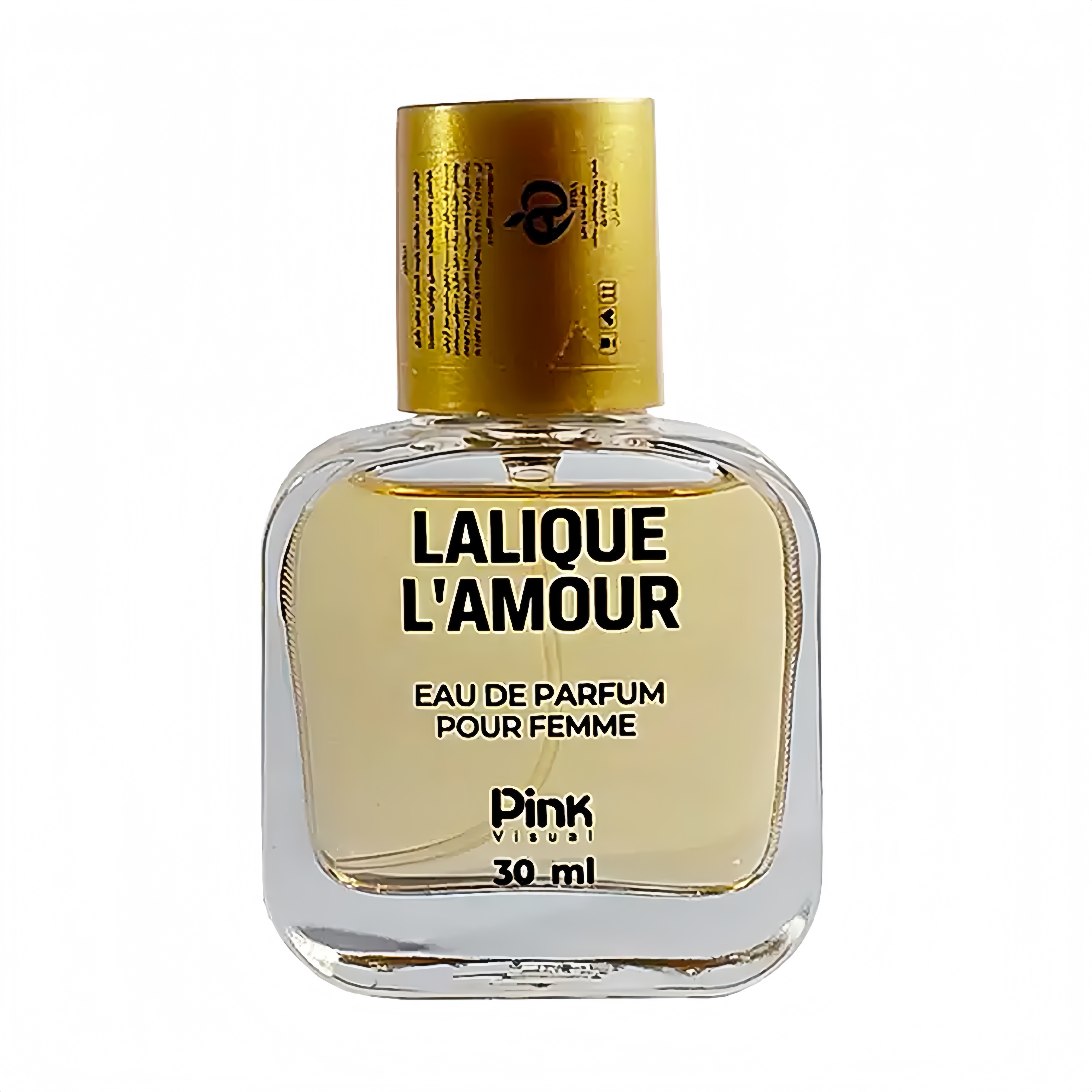 عطر پینک ویژوال لالیک له آمور | رایحه گلی-چوبی زنانه با ماندگاری بالا